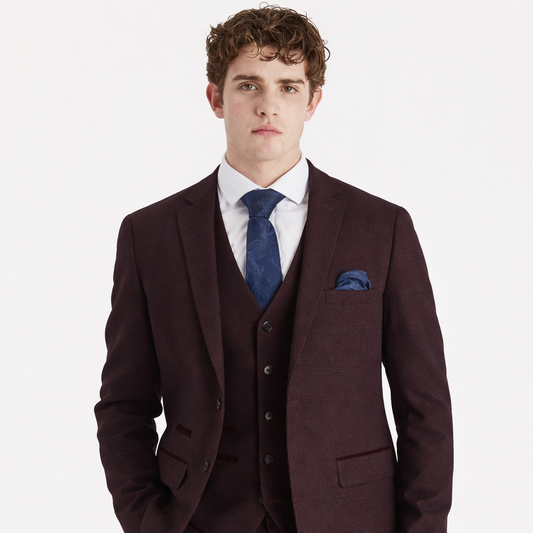 Men Brown Wedding Suit