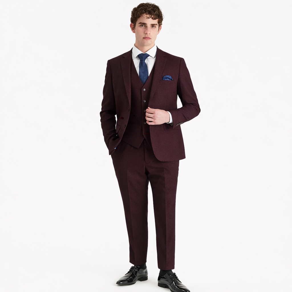 Men Brown Wedding Suit